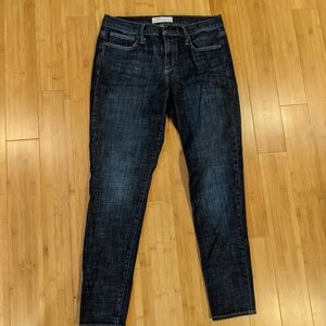 Gap dark wash skinny jeans